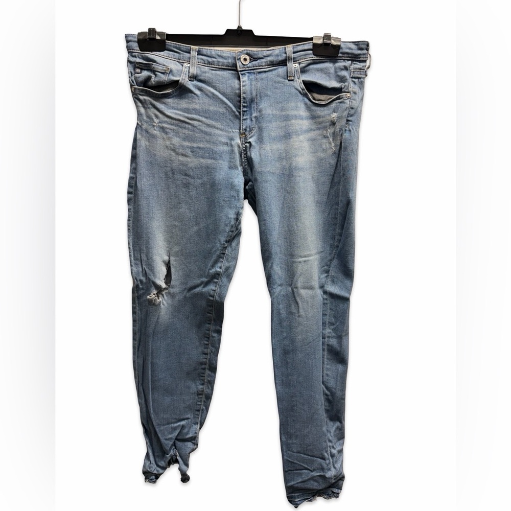 AG Adriano Goldschmied Faded Blue Skinny Jeans